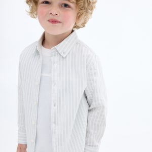 Striped Oxford shirt