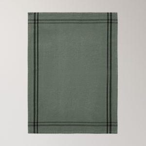 Cotton striped kitchen towels