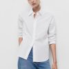 Regular cotton lyocell-blend shirt