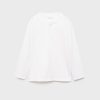 Long sleeve cotton t-shirt