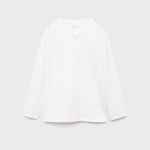 Long sleeve cotton t-shirt