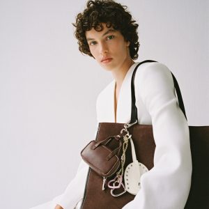 Bag with multi-charm keyring