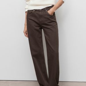 Miami medium-rise straight-fit jeans