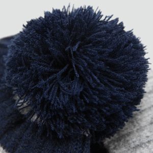 Knitted bobble hat