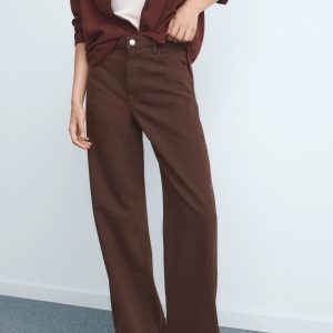 Danila high-waisted wide-leg jeans