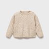 Cable-knit sweater
