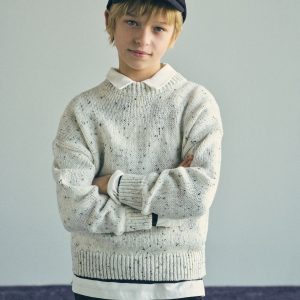 Flecked wool sweater