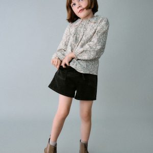 Slouchy corduroy shorts