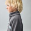 Zip-up fleece sweatshirt