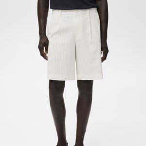 Slim-fit chino cotton bermuda shorts