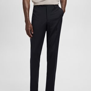 Turin 100% virgin wool suit pants