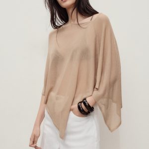 High-waist straight-fit denim shorts