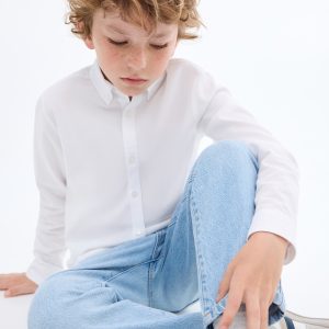 Slim-fit Oxford shirt