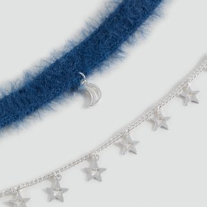 Stars necklace 2 pack