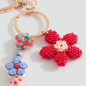 Flower keychain