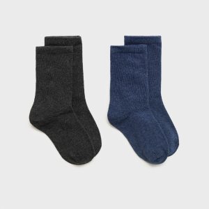 2 pack patterned socks