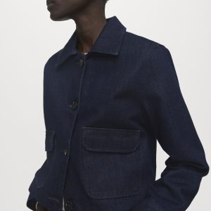 Denim jacket with pockets