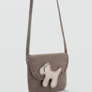 Leather dog bag