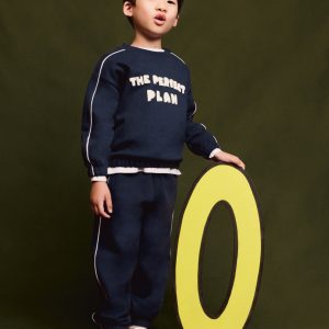 Joggers with side stripe