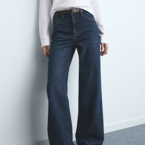 Danila high-waisted wide-leg jeans