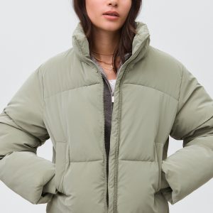 Soft quilted anorak