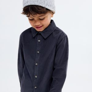 Corduroy cotton shirt