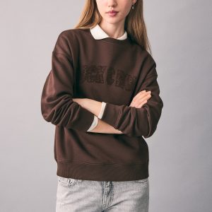 Animal print sweatshirt