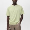 Relaxed-fit cotton-linen t-shirt