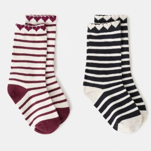 2 pack patterned socks