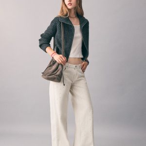 Crystal strass jeans