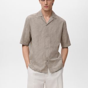 100% embroidered cotton shirt