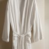 Terry cotton bathrobe