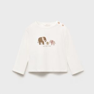 Embossed printed t-shirt