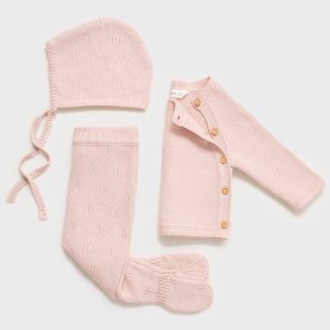 Buttons detail knit sweater