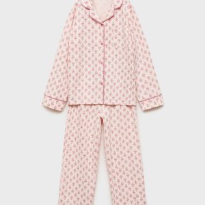 Printed cotton pyjamas