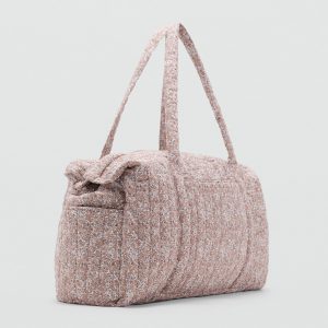 Maternity bag with flowers