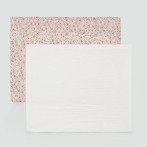 Pack of 2 printed cotton shawls