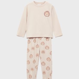 Animal-print pajamas
