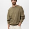 100% cotton relaxed-fit sweatshirt