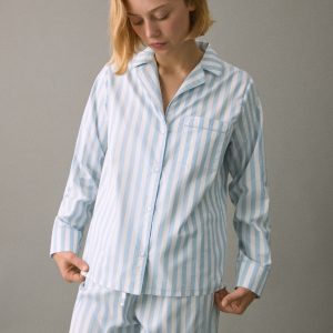 Striped long pyjamas