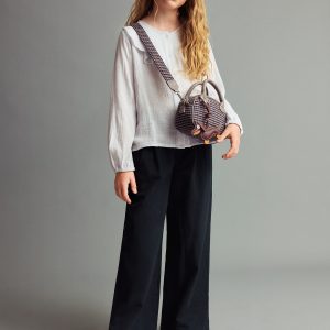 Cotton culotte pants