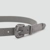 Leather cowboy style belt