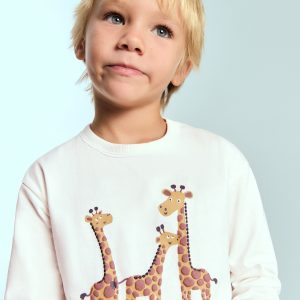 Embossed printed t-shirt