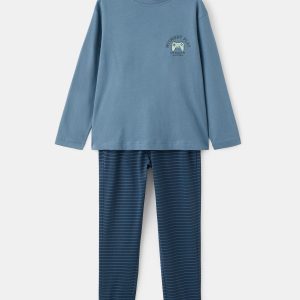 Printed long pyjamas