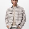 Check flannel overshirt