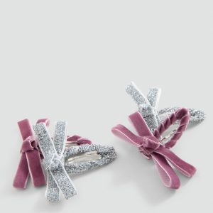 4 pack bow hairclips