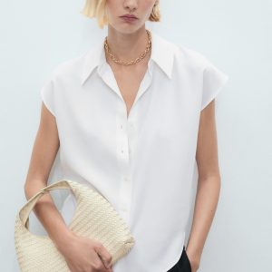 Lyocell sleeveless shirt