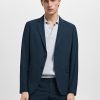Super slim-fit suit jacket in stretch fabric