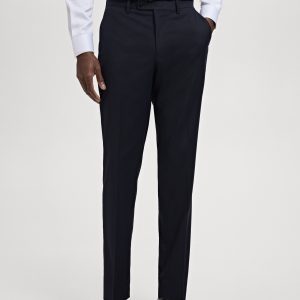 Milan slim-fit suit pants