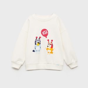 Bluey-print sweatshirt